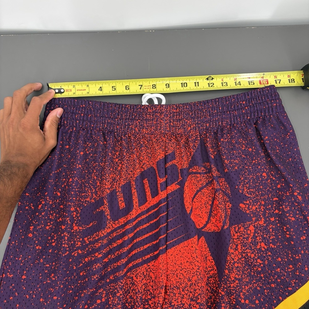 Mitchell & Ness Gradient NBA 1996 Phoenix Suns Re-Take Swingman Shorts Size XL - Picture 8 of 10